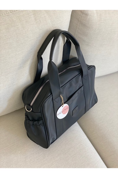 BAGLOVİS АТЛАСНА СУМКА СЕРЕДНЬОГО РОЗМІРУ З ПІДКЛАДКОЮ, ВНУТРІШНЬОЮ ТА БОКОВИМИ КИШЕНЯМИ