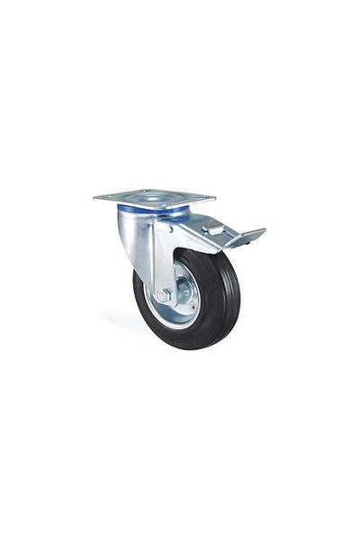 Osso Fashion Service Caster with Rotating Brake 125 mm