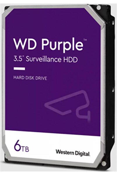 WD 6TB Purple SATA 6Gb/s 256MB DV 7x24 WD64PURZ