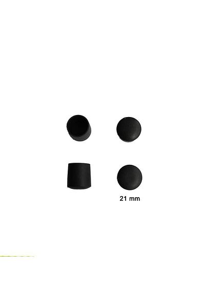 RUBY BOUTİQUE Round Profile Outer Plug 21 mm 4 Pieces