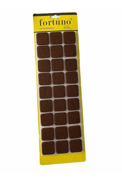 Angoravi Anti-Slip Felt Square 25X25 mm