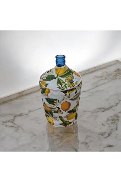 Düşler ev aksesuar غطاء زجاجة منقوش بالليمون