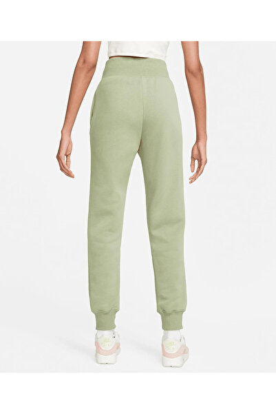 Nike Phoenix  fleece high rise womens sweatpants kadın yüksek belli polarlı yeşil eşofman altı dq5688