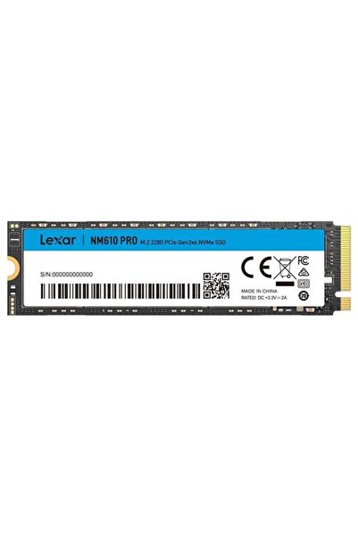Lexar Lnm610 Pro 2tb 3300/2600 Mbs M2 Nvme Lnm610p002t-rnnng