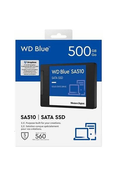 WD SSD Western Digital Blue SA510 500GB SATA-III 2.5"
