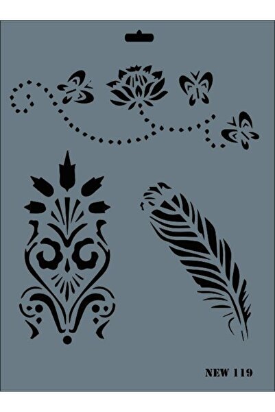 Generic Brand Șablon Rich New Series N-119 35x25 cm