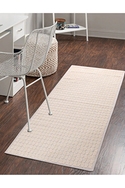 WOOF HOME Koton Bukle Kilim Lateks Taban 50x80/60x100/80x120/80x150/120x180/160x240