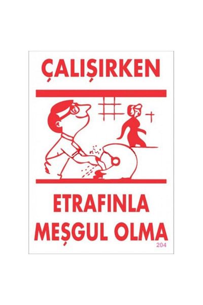 RUBY BOUTİQUE Working Your Around Sign 25x35 CODE:204