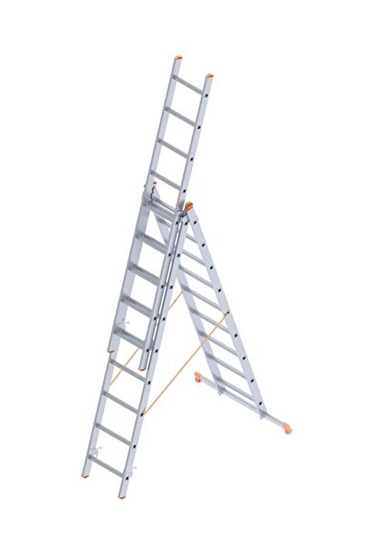 mikudesign Saraylı 3x9 A Tipi Sürgülü Merdiven 7,41 Metre