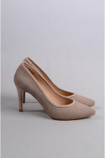 SEÇ KUNDURA SEÇ 363 كعب ستيليتو من الجلد الطبيعي - كعب نوبوك مينك 9 سم