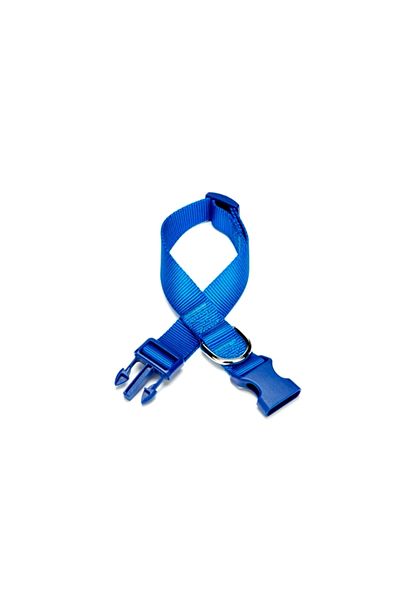 Astra Market Woven Dog Collar 1.5 cm X 25-40 cm Blue 15 kg