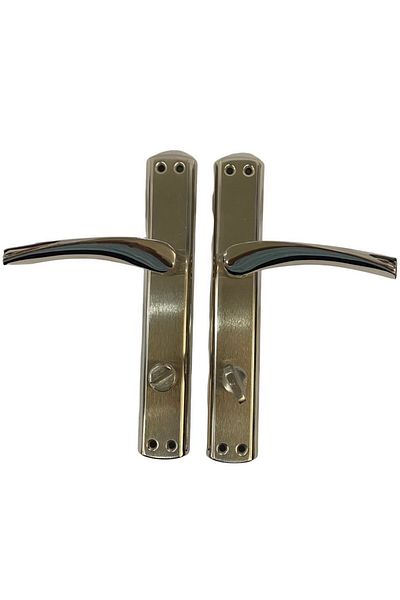 colezium Sofuoğlu Lerzan Nickel Satin WC Door Handle