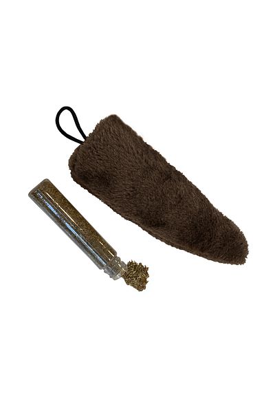 colezium Cat Toy Cat Weed Plush Tail 18-20 cm Brown