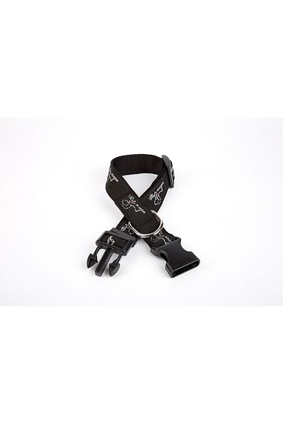 kapsulavm Dog Patterned Woven Dog Collar 3 cm X 36-60 cm
