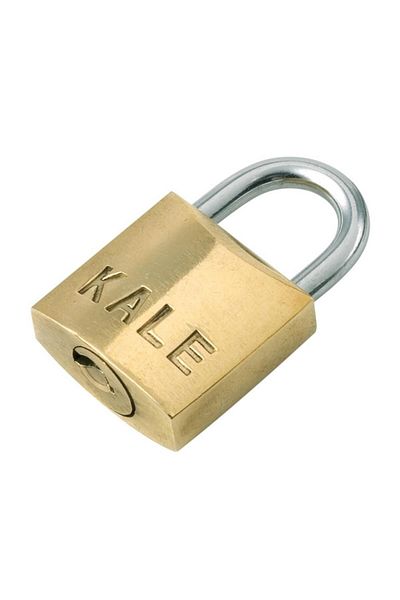nuit dose Kale 20 mm Yellow Brass Padlock KD-001/10-220