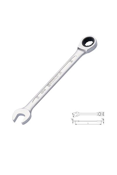 CEKAVE İzeltaş 0340 ratchet combination wrench 22 mm