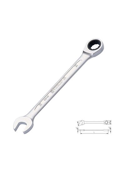 CEKAVE İzeltaş 0340 Ratchet Combined Wrench 13 mm