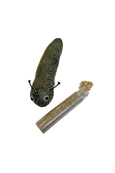 colezium Cat Toy Cat Weed Spotted Caterpillar 4-17 cm Green