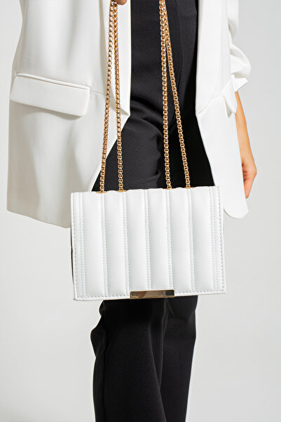 MY VİNTAGE Magnetic Shoulder and Handbag with Chain Strap