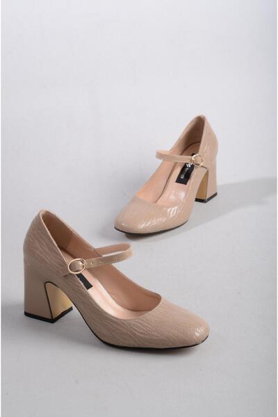 SEÇ KUNDURA Vizon Rugan SEç 8253 - Дамски обувки с ток 7,5 см