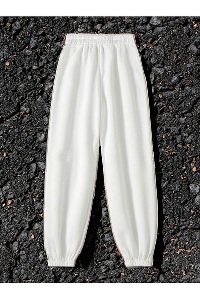 DURAN SPORT Φούτερ Jogger με ψηλό ελαστικό πόδι - Μαύρο και γκρι