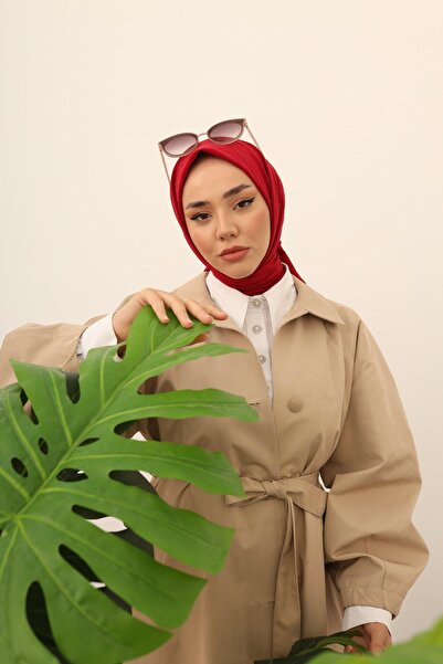 Silk Home Aerobin 36807 Claret Red Scarf - Solid Color