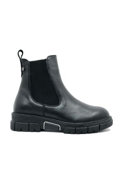 Kids Club Shoes Greyder 72056 Zn Chic Chealse - Μαύρα γυναικεία μποτάκια
