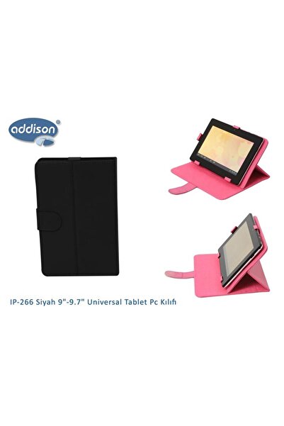 ADDISON Ip-266 Siyah 9"-9.7" Universal Tablet Pc Kılıf