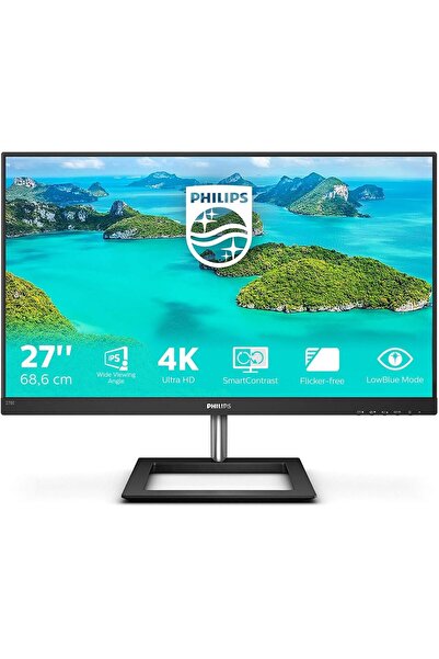 Philips 27" 278e1a-00 4k Uhd Ips Dp Hdmı Monitör