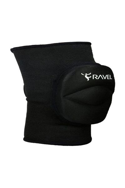 Ravel Black Cotton Volleyball Knee Pad - Farm