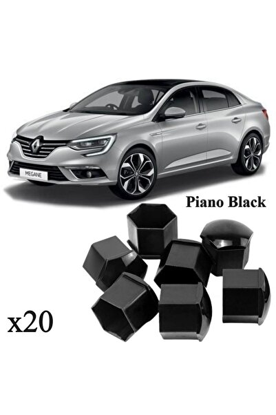 DKMC GROUP MEGANE 4 SEDAN 2016-2023 MODEL ARASI ARAÇLARA UYUMLU BİJON KAPAĞI TAKIM PİYANO SİYAH