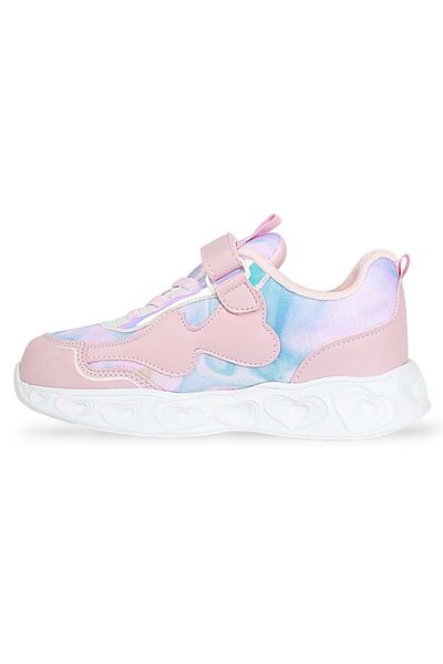 Kocamanlar Ayakkabı Elina Cool Lighted Orthopedic Children's Sneakers - PUDRA