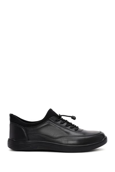Derimod Men's Black Lace-Up Leather Casual Shoes 24Wfd 661418