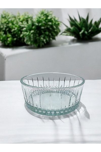 Paşabahçe Salad Presentation Bowl with Lisbon Decor 19cm