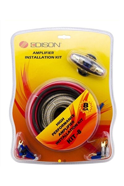 Edison Kit-8 8Ga Set Kablo