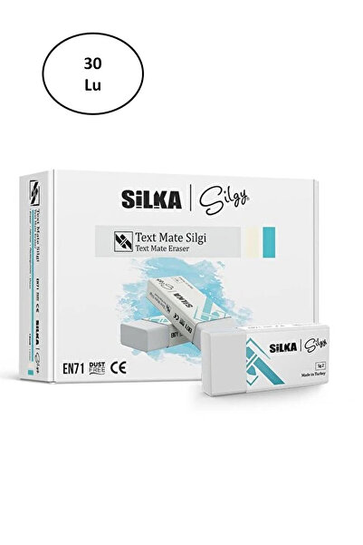 CNKY05 Silka Textmate Eraser No:30 30pcs