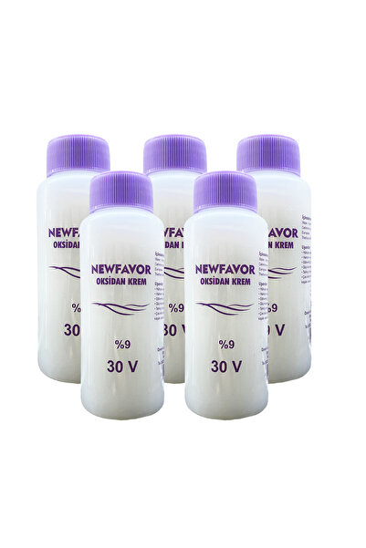 Genel Markalar 5 Adet Oksidan Krem Saç Boya Sıvısı 9'luk 30 Volüme 60 ml