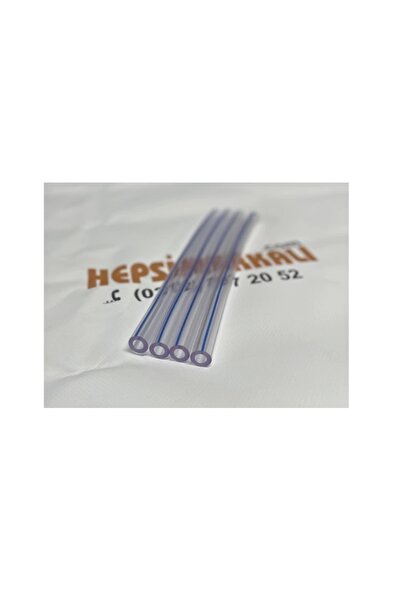 Kurtsan Şeffaf Hava Hortumu 25 cm (KISA) 4 Adet - KP01039