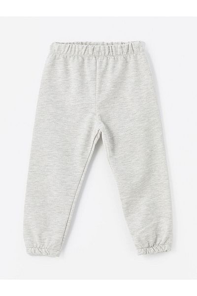 LC Waikiki Lw - Χοντρό Basic Baby Girl Jogger Sweatpants με ελαστική μέση
