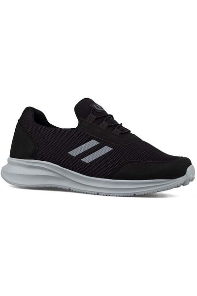 Kocamanlar Ayakkabı Black Sea 602 Aqa Laceless Unisex Sports Shoes BLACK-SMOKE
