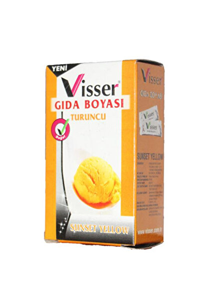 Genel Markalar Visser Toz Gıda Boyası Turuncu