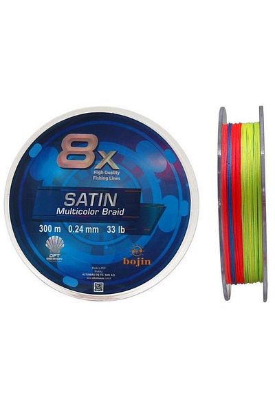 Discovery Dft Bojin 8x Satin M.color Rope Fishing Line 0.24 Mm 300 Mt