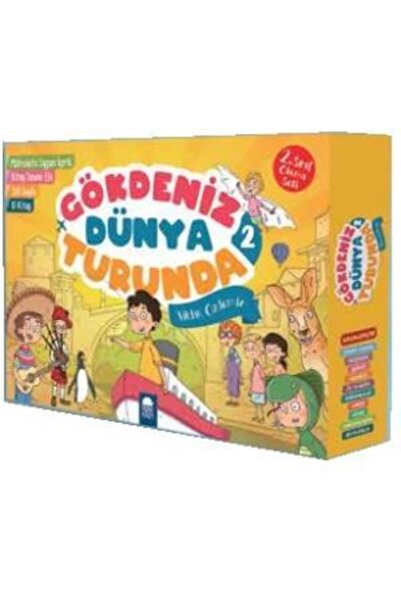 Mavi Kirpi Gökdeniz Dünya Turunda Okuma Seti 10 Kitap (2. Set)