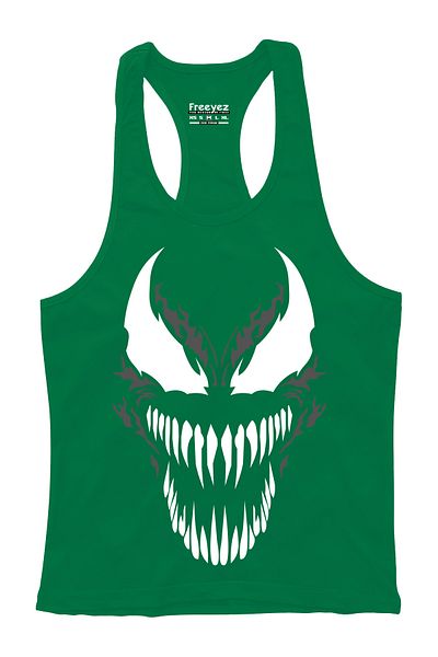 Freeyez Venom Gym Fitness Tank Top Cotton Sports Tank Top