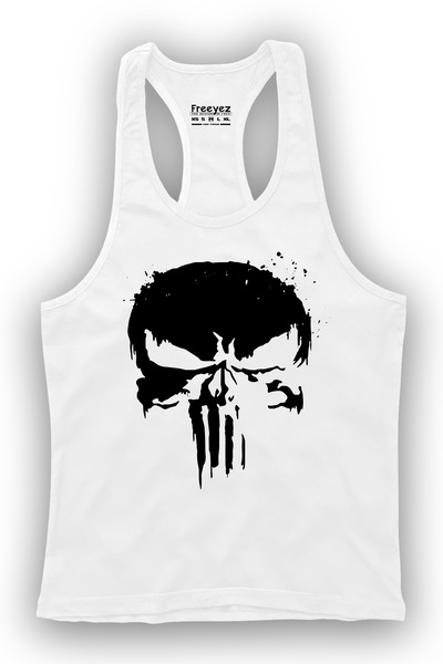 Freeyez Punisher Gym Fitness Tank Top Cotton Athlete Tank Top