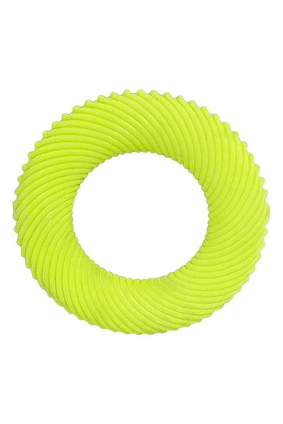 Angoravi Benny Dog Toy Round 9,5 cm Yellow