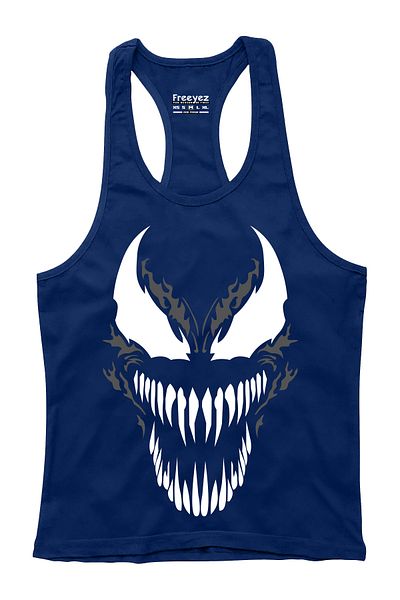 Freeyez Venom Gym Fitness Tank Top Cotton Sports Tank Top