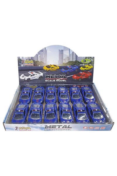 Angoravi Pull Drop Metal Car Lamborgini - Gendarmerie