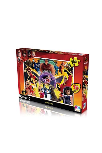 Ks Puzzle Incredibles 200 Piece Puzzle - Inc113