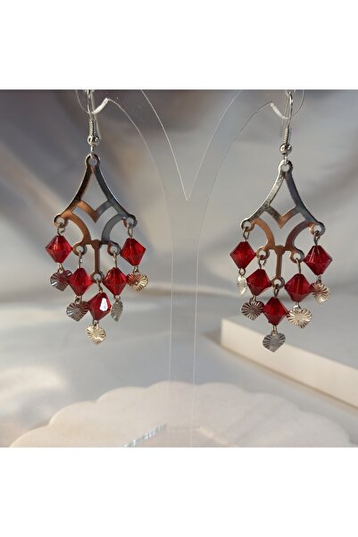 Crystal Atelier Coquette Fairycore Aesthetic - أقراط هدية ثريا من الخرز الكري...